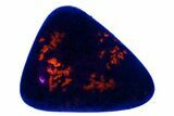 Polished Yooperlite Pebble - Highly Fluorescent! #177449-1